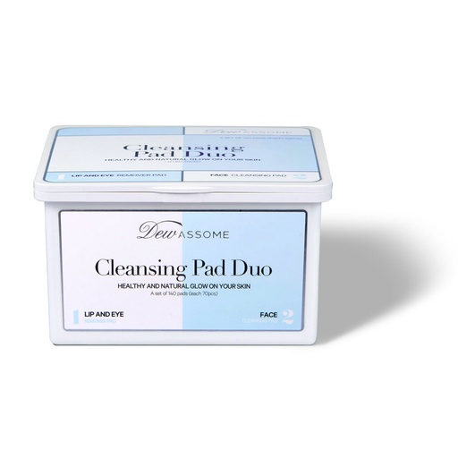 [SKU_2CM03CQ_37KEO80] Duosome Cleansing Pad Duo Face Cleansing Pad 70 sheets + Lip & Eye Remover 70 sheets