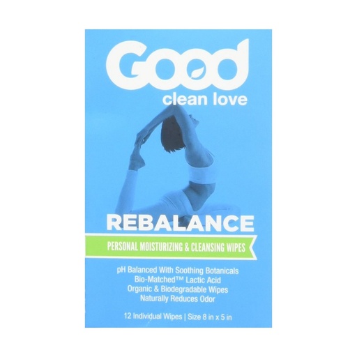 [SKU_B7YZ8_192MS5] Good Clean Love Personal Moisturizing & Cleansing Wipe Rebalance