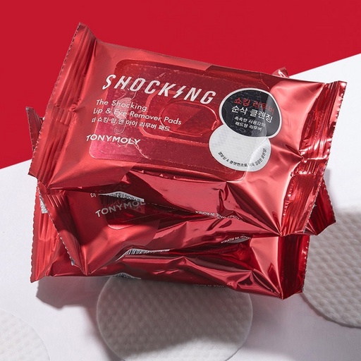 [SKU_2YIV18K_6ELFHLA] TONY MOLY The Shocking Lip & Eye Remover Pad