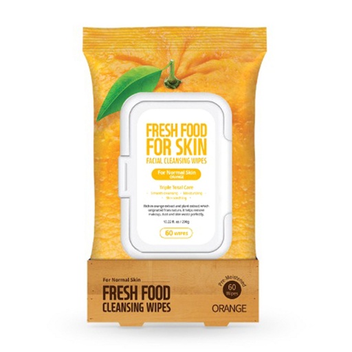 [SKU_2N3EXG9_4GIMJ2V] Farmskin Fresh Food For Skin Cleansing Wipes Orange