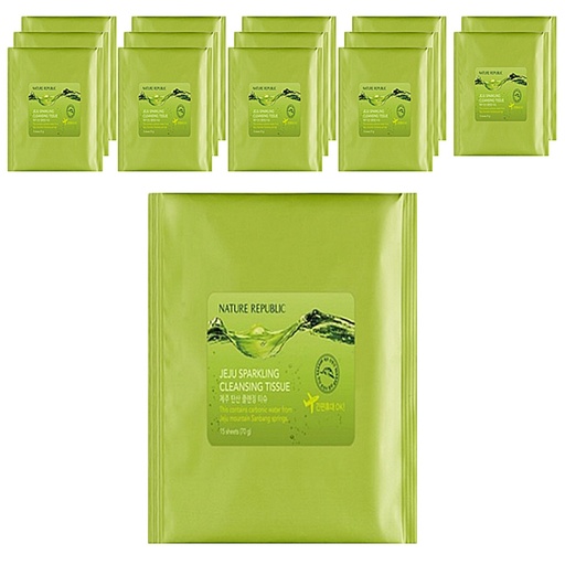 [SKU_2MJAY39_4DVO7RA] Nature Republic Jeju Carbonated Cleansing Tissue