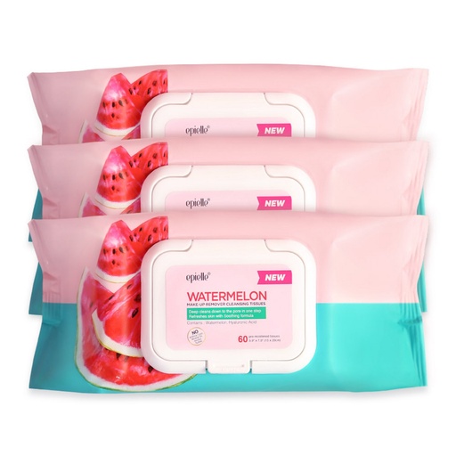 [SKU_QFMF03_195P1PD] Epielle Watermelon Makeup Remover Cleansing Tissue Cap Type