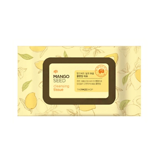 [SKU_3KQGC_G1C3H] The Face Shop Mango Seed Silk Moisturizing Cleansing Tissue for Travel