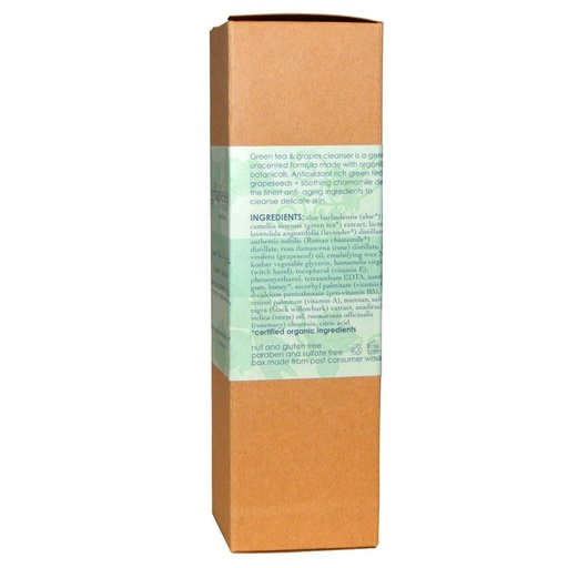 [SKU_58LE_BY0I] The Grape Seed Company Cream Cleanser Green Tea & Grape