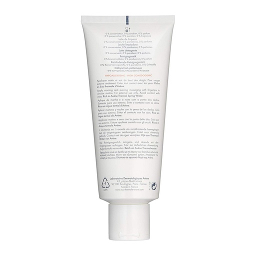 [SKU_1UDU0R_5JWY0M] Avene Tolerance Extreme Cleansing Lotion