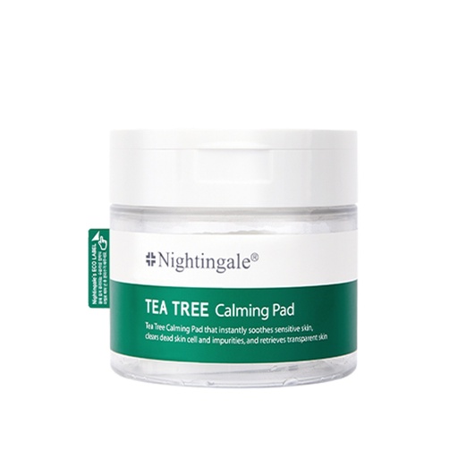 [SKU_2U8CA10_5KS7INR] Nightingale Tea Tree Calming Toner Pad 60p