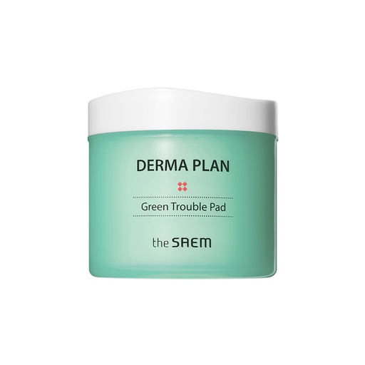 [SKU_NOQOHH_14WTIO4] The Saem Derma Plan Green Trouble Pads 70 sheets